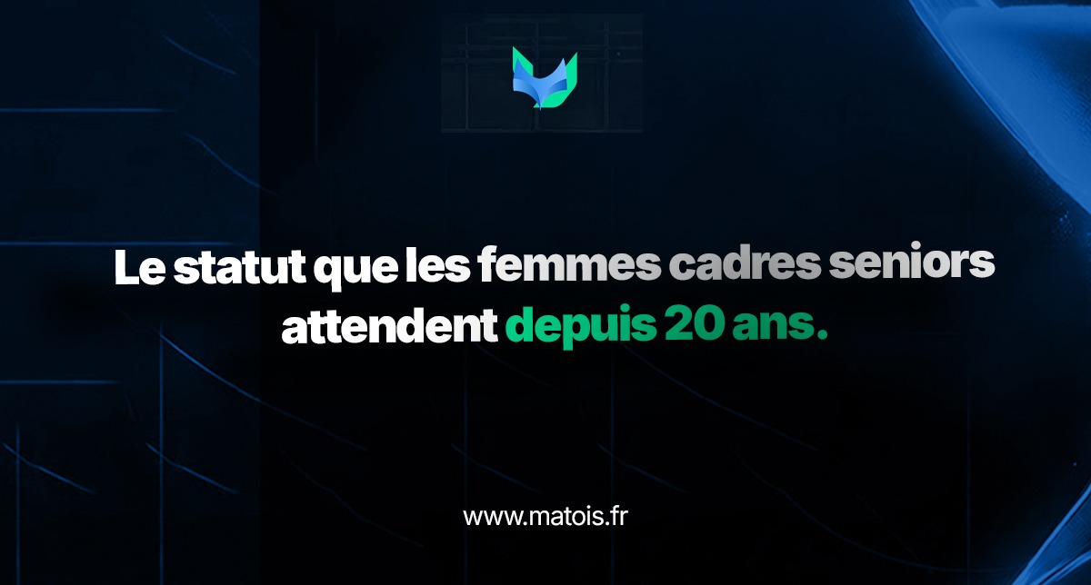 Salarié porté femme cadre senior France